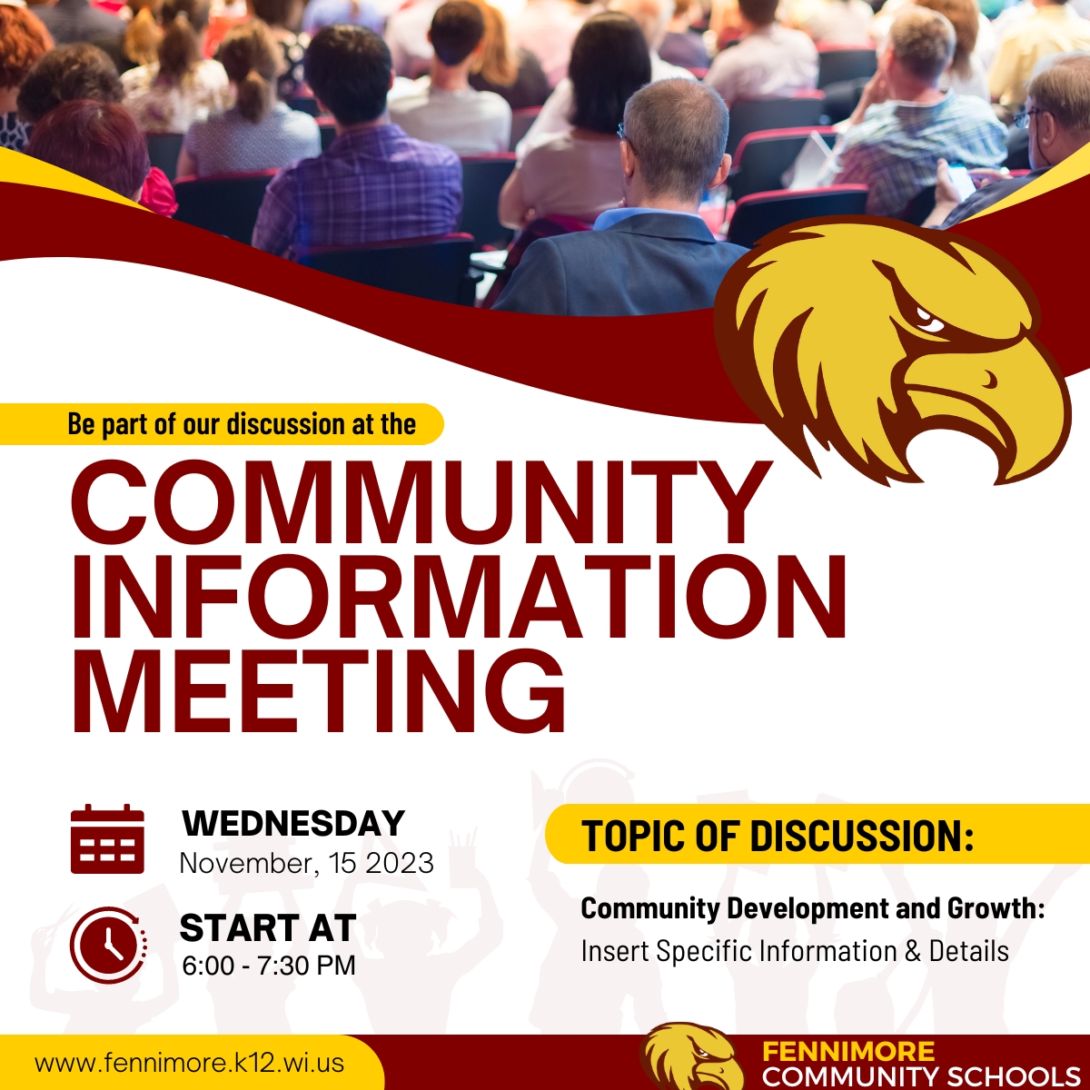 Fennimore Community Info Meeting Social